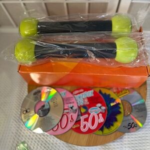Zumba Fitness Gold Workout and Oldies Juke Box CD’s